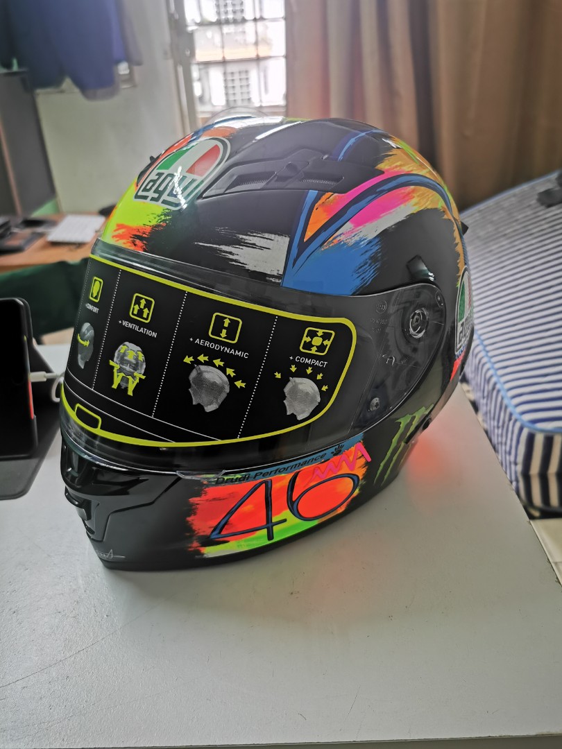 Helmet agv pista copy ori Motorbikes on Carousell