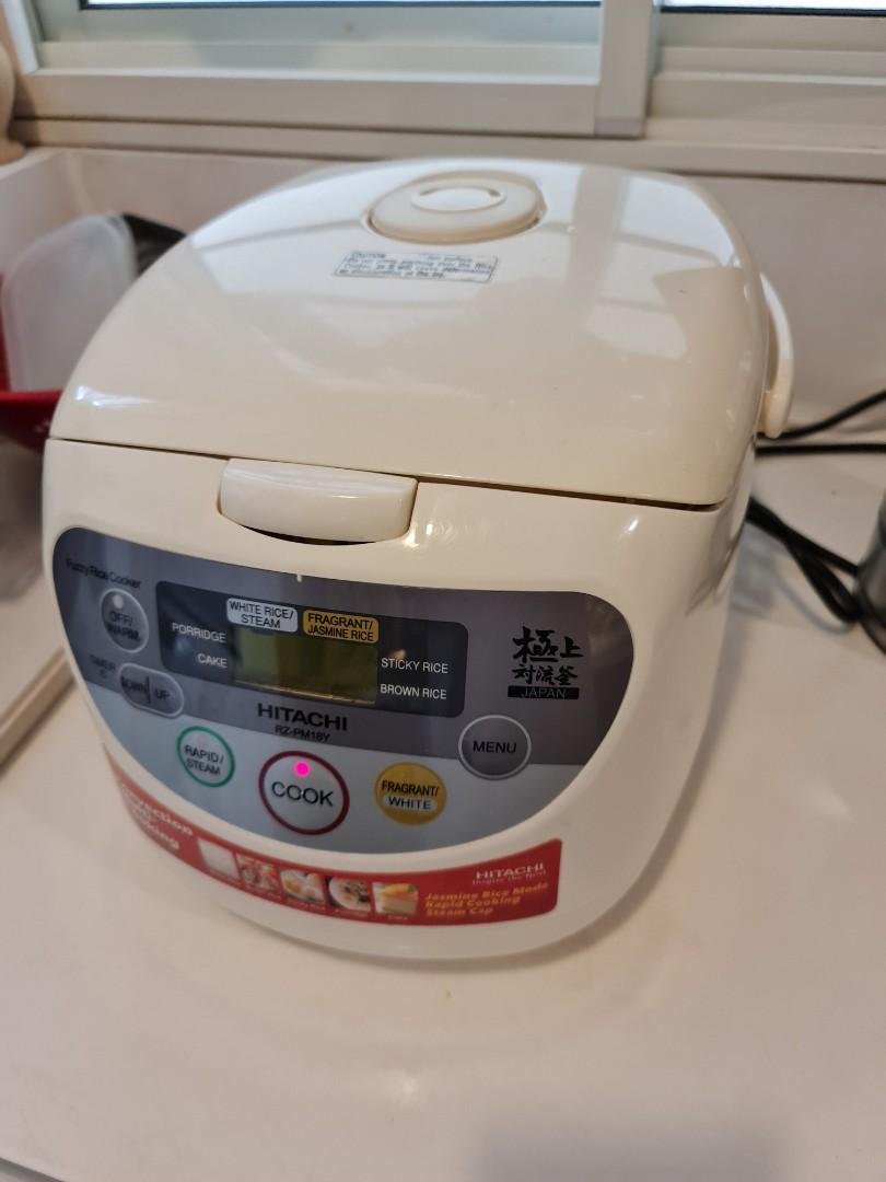 Hitachi rice cooker 10 cups, TV & Home Appliances, Kitchen Appliances