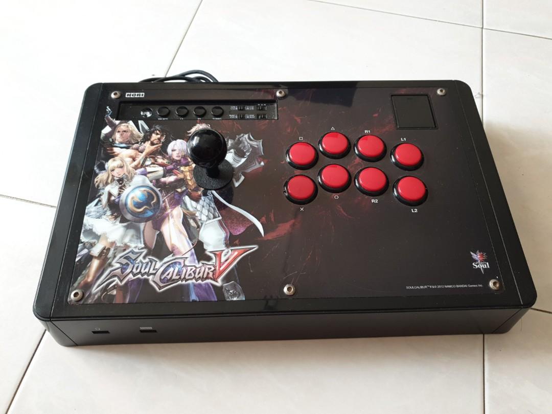 Manette Arcade Hori SoulCalibur V Pour PS3 - Soul Calibur 5 - HP3-109E - Occasion