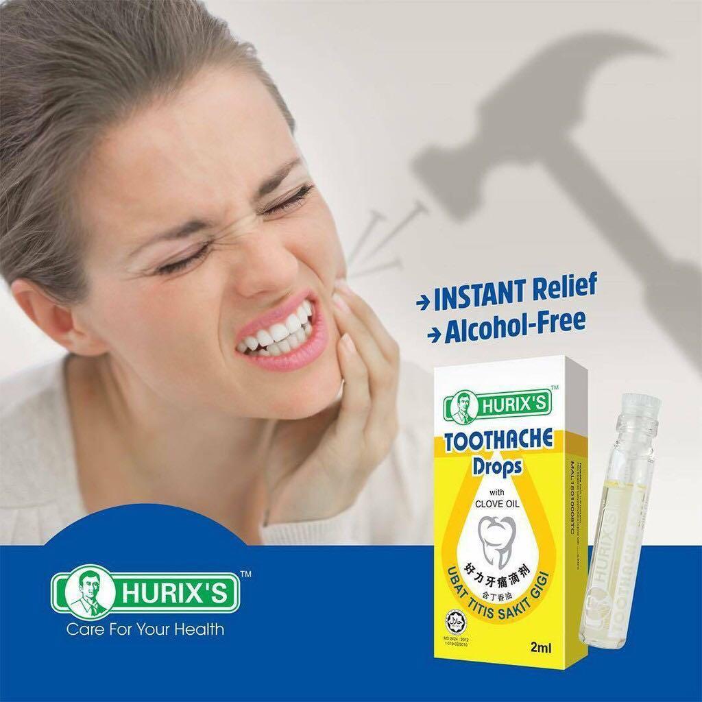 SG Seller Hurix s Toothache Drops With Clove Oil Everything Else On sg-seller-hurix-s-toothache-drops-with-clove-oil-everything-else-on