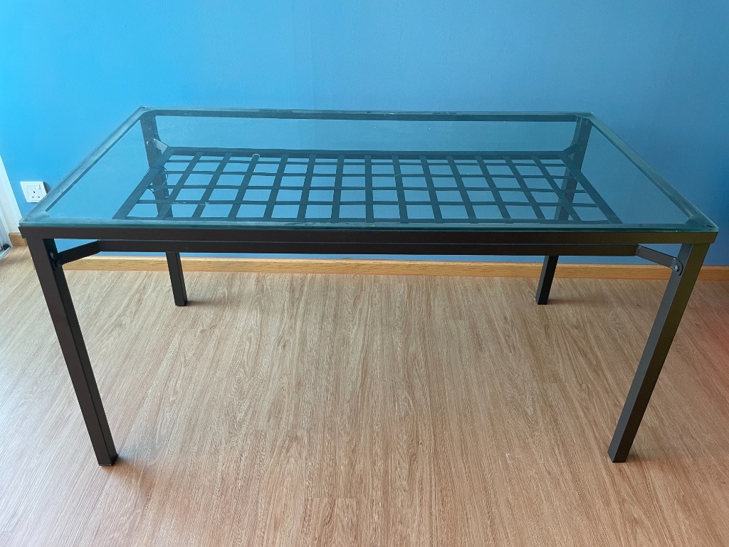 Ikea Granas Dining Table glass Furniture Home Living