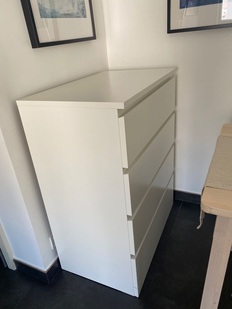 Ikea Malm Drawers, 傢俬＆家居, 傢俬, 書櫃、櫃子及架 Carousell