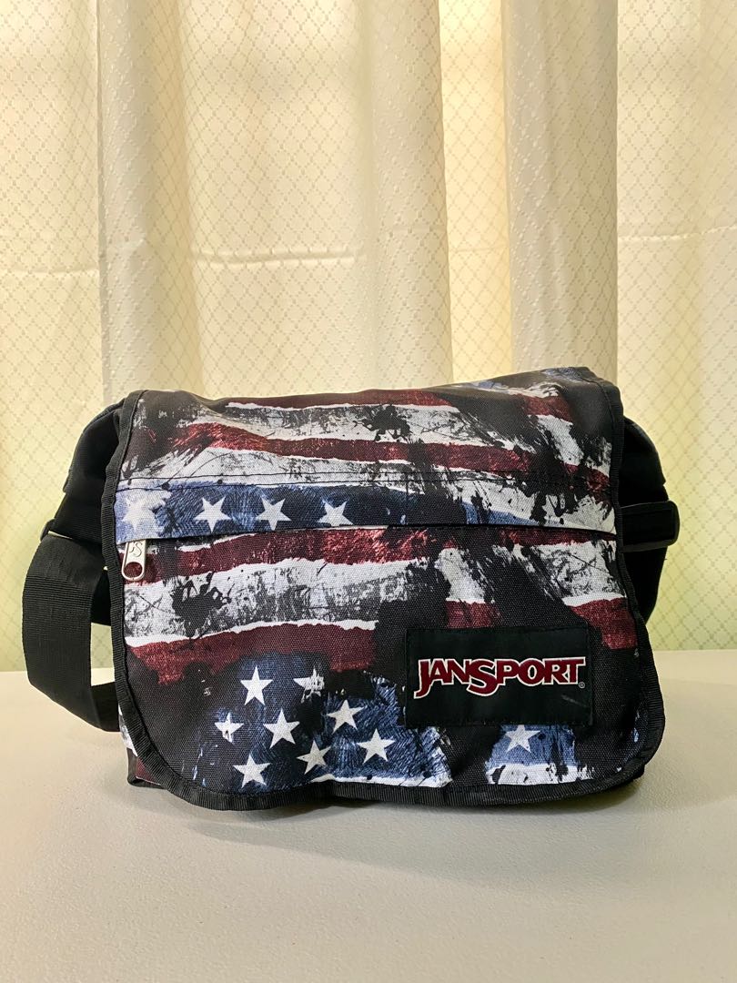 JANSPORT MESSENGER BAG original, Women's Fashion, Bags & Wallets