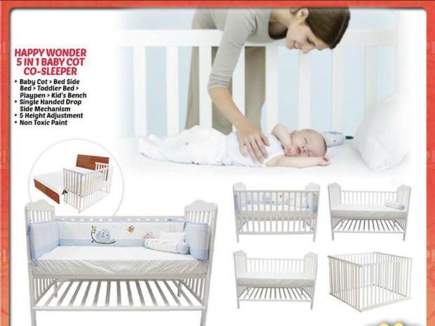 5 in 1 cot bed