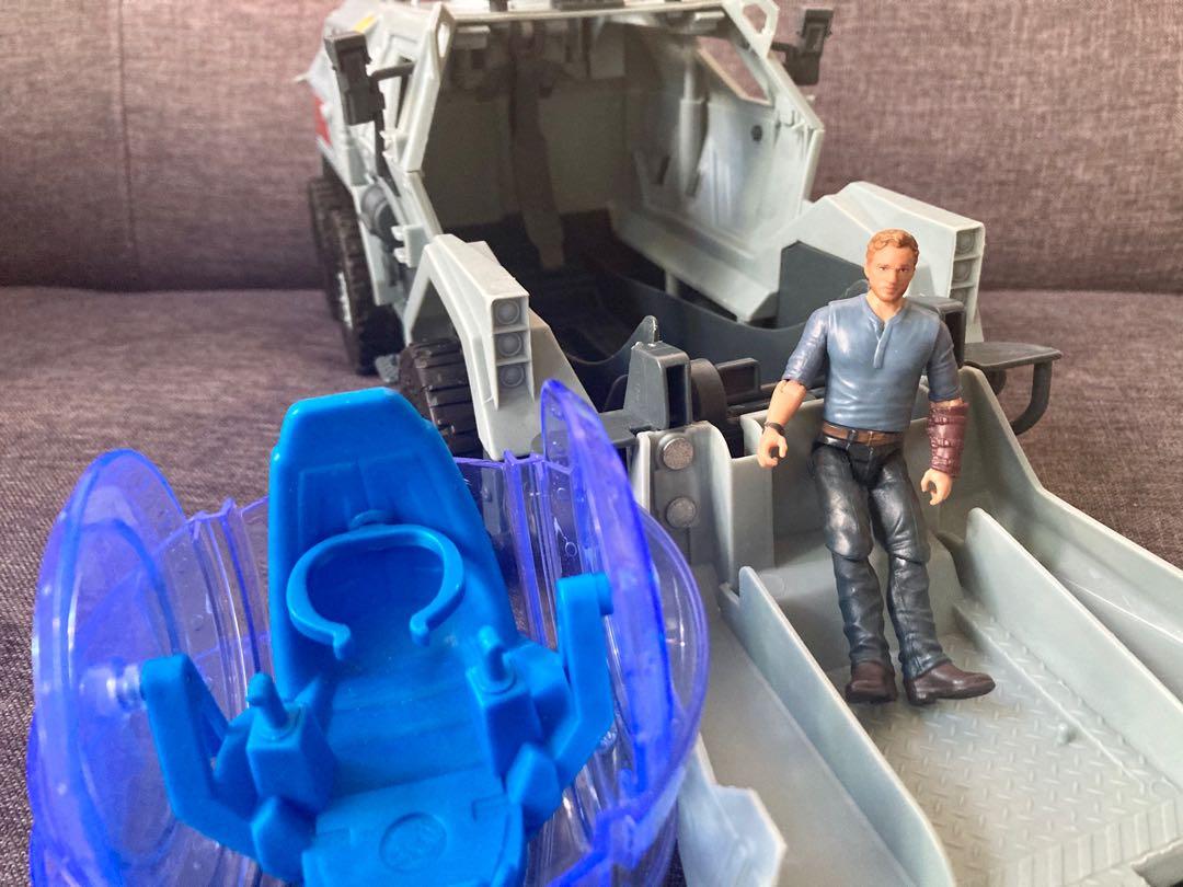 Jurassique World Gyrosphere Blast Vehicle Set Véhicule Girosfera Mattel