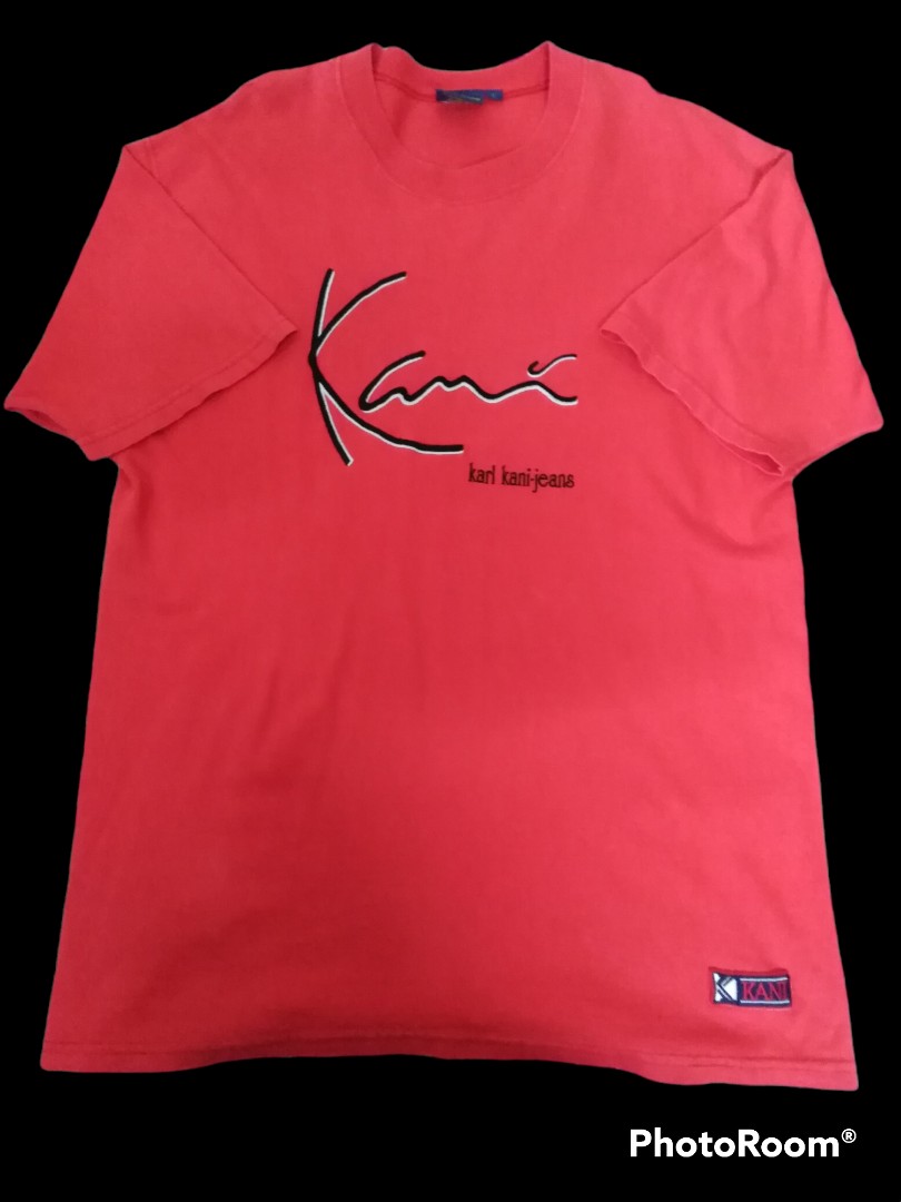 Karl Kani Jeans Tshirt., Men's Fashion 