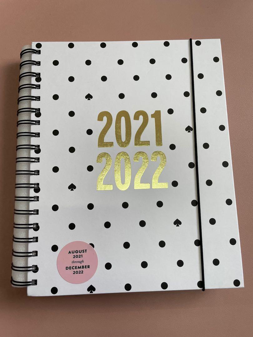 Kate Spade Planner Aug2021 - Dec 2022, Hobbies & Toys, Stationary & Craft,  Other Stationery & Craft on Carousell