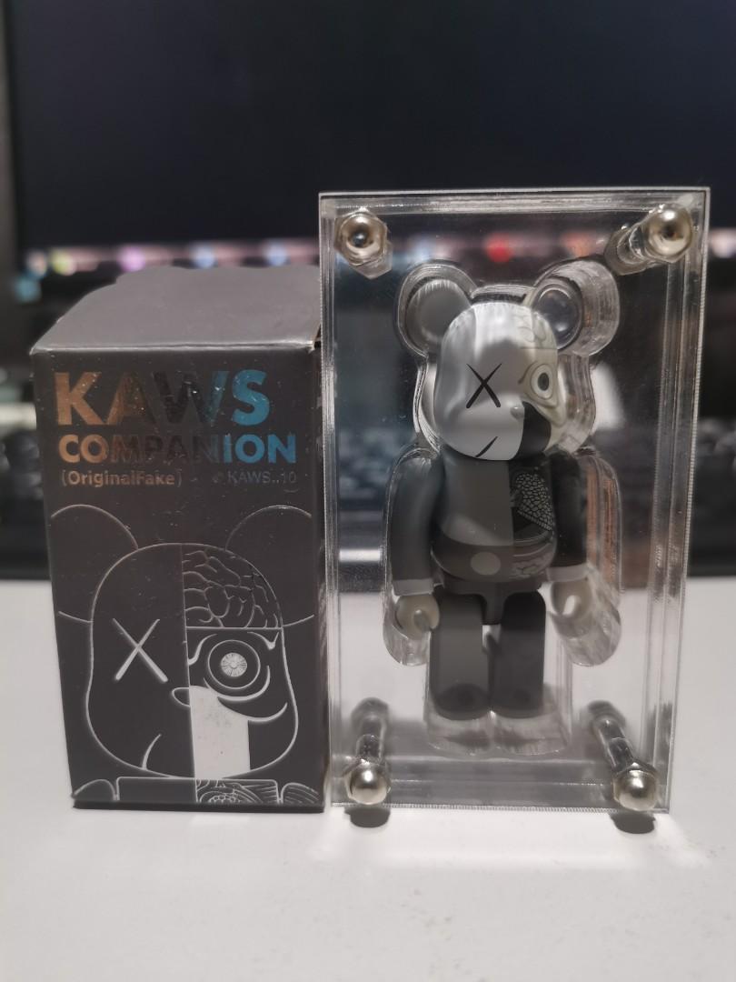 KAWS COMPANION BE@RBRICK OriginalFake 100%