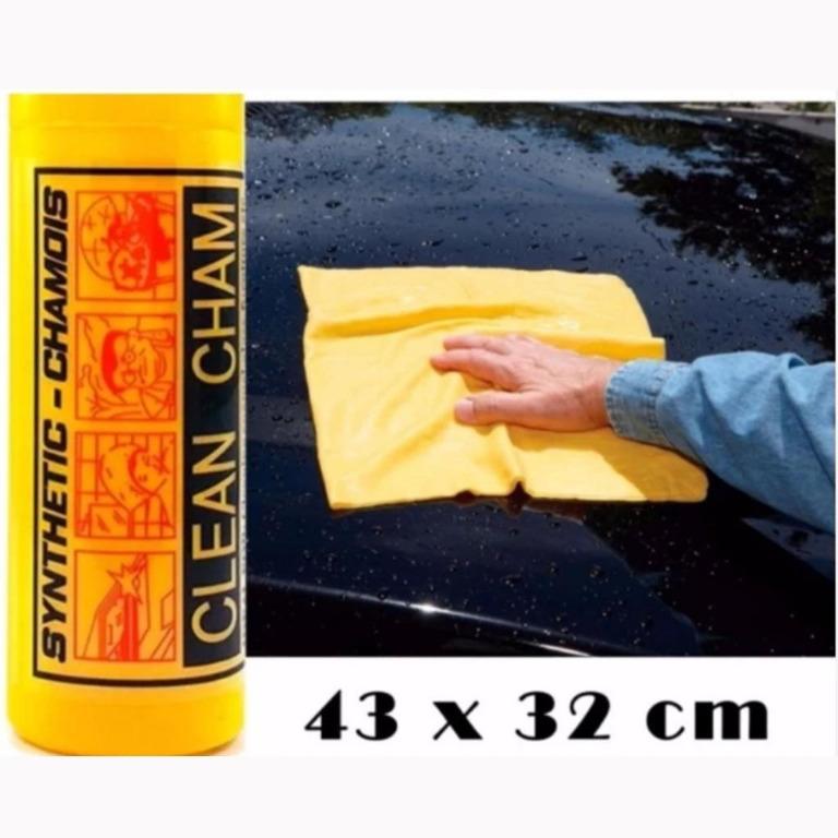 L317 FREE SHIPPING Pang Linis ng Kotse / Clean Cham Synthetic Chamois 5 ...