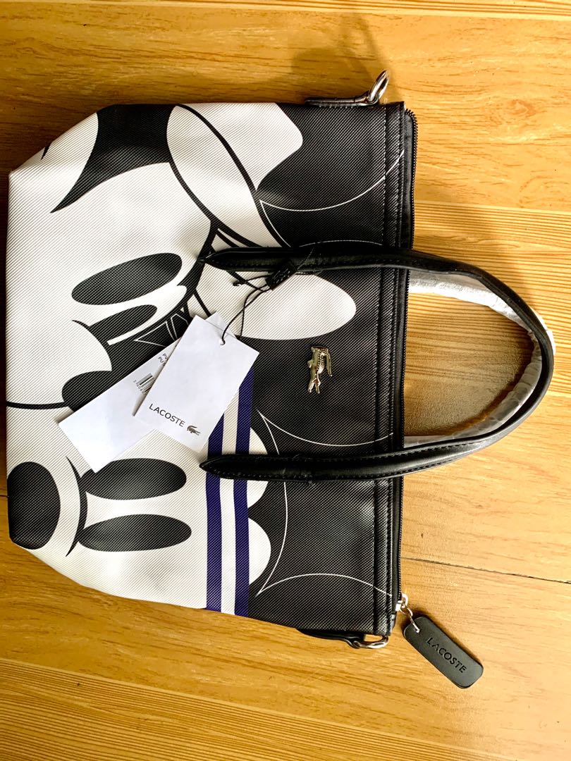 Sac lacoste mickey rouge clearance