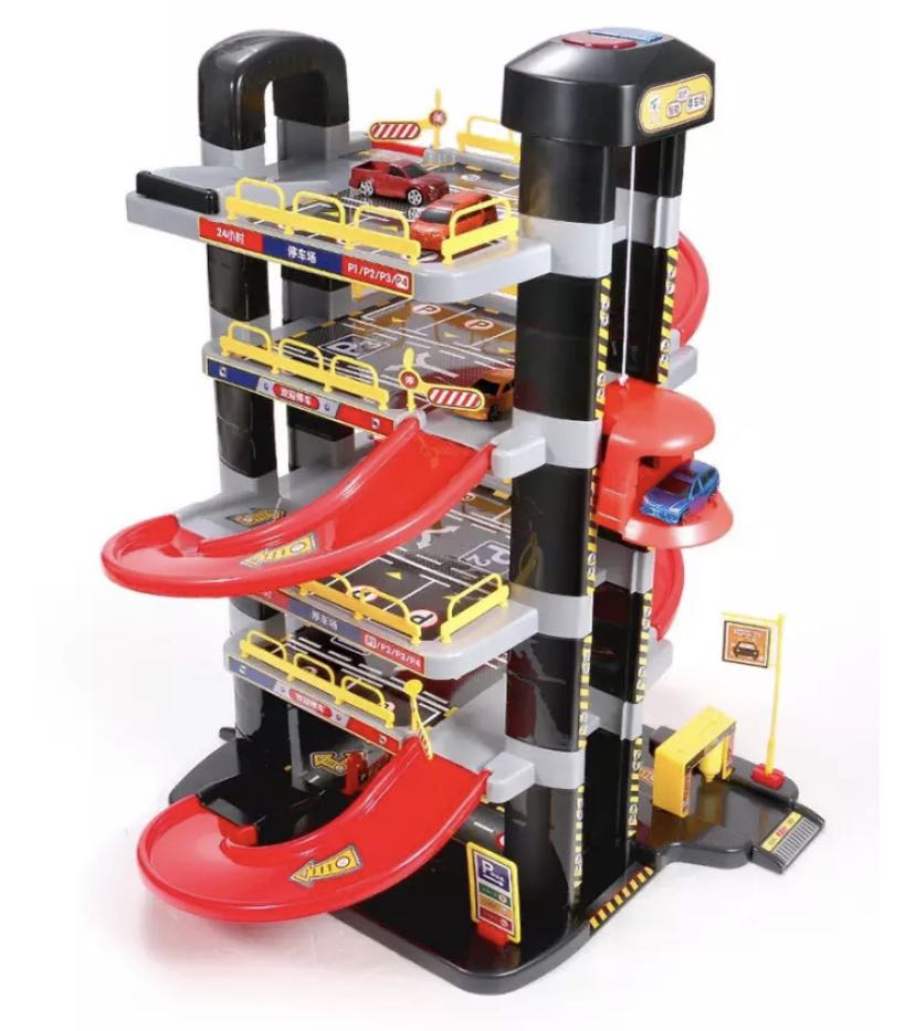 Large Toy Car Parking Garage, Hobbies & Toys, Toys & Games on Carousell