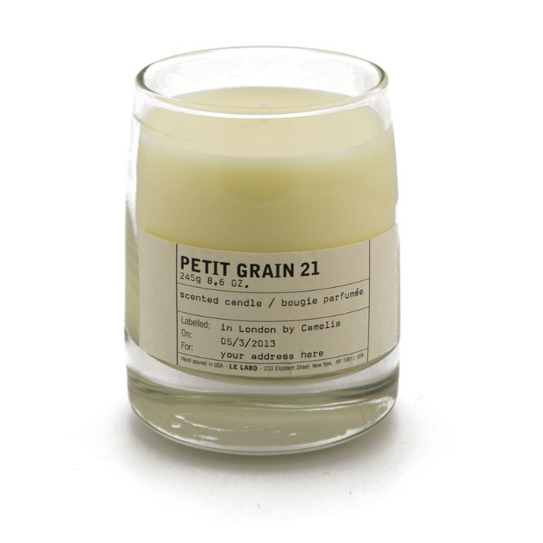 Le Labo Petit Grain 21 Candle 245g 8 6oz Furniture Home Living Home Decor Other Home Decor On Carousell