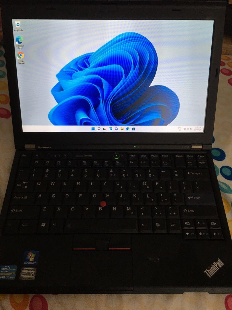 Lenovo X220 Windows 11 Pro Notebook Laptop With New Docking Station