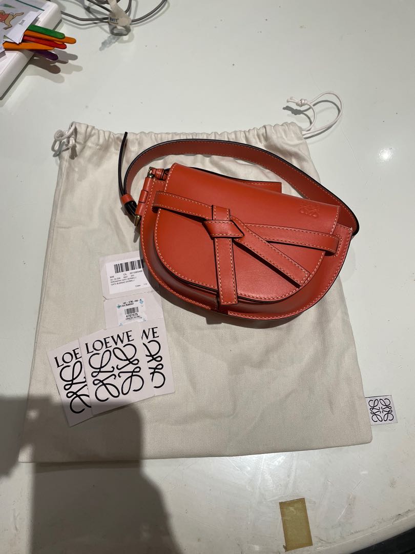 Loewe gate bumbag Women s Fashion Bags Wallets Cross body Bags on Carousell