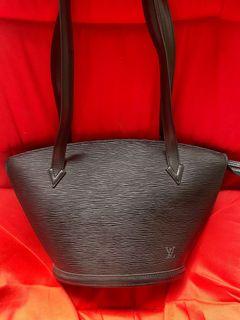 Louis Vuitton Epi Saint Jacques Long Strap M52262 Black Leather Pony-style  calfskin ref.959567 - Joli Closet