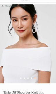 Love Bonito Off Shoulder Knit Top - M
