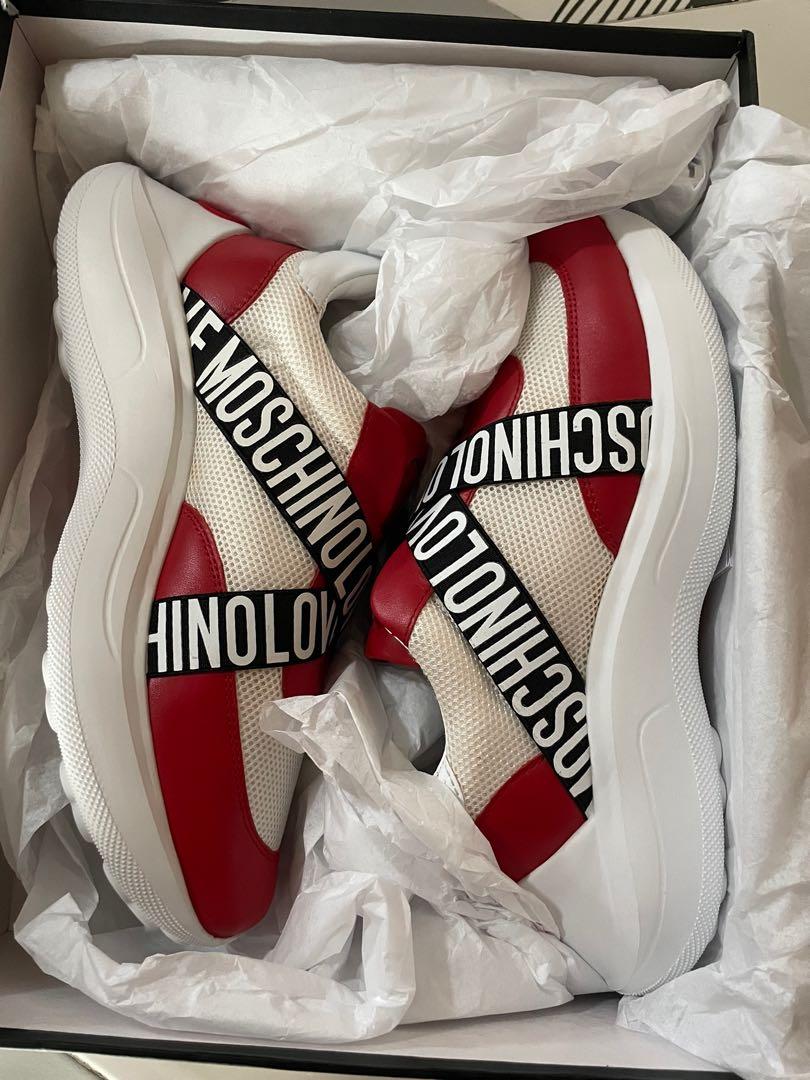 Love moschino sneakers cheap