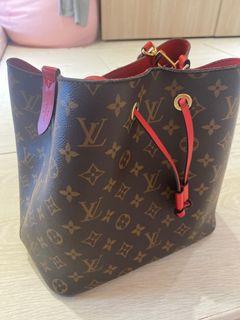 LV 紅色水桶包
