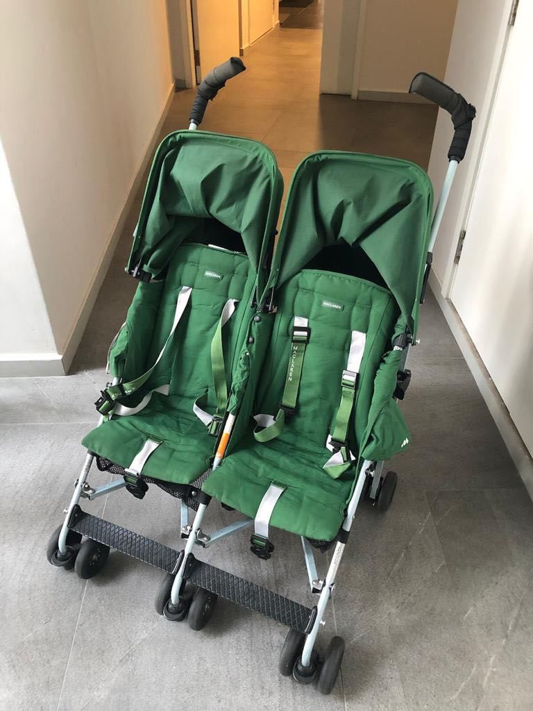 mclaren side by side stroller