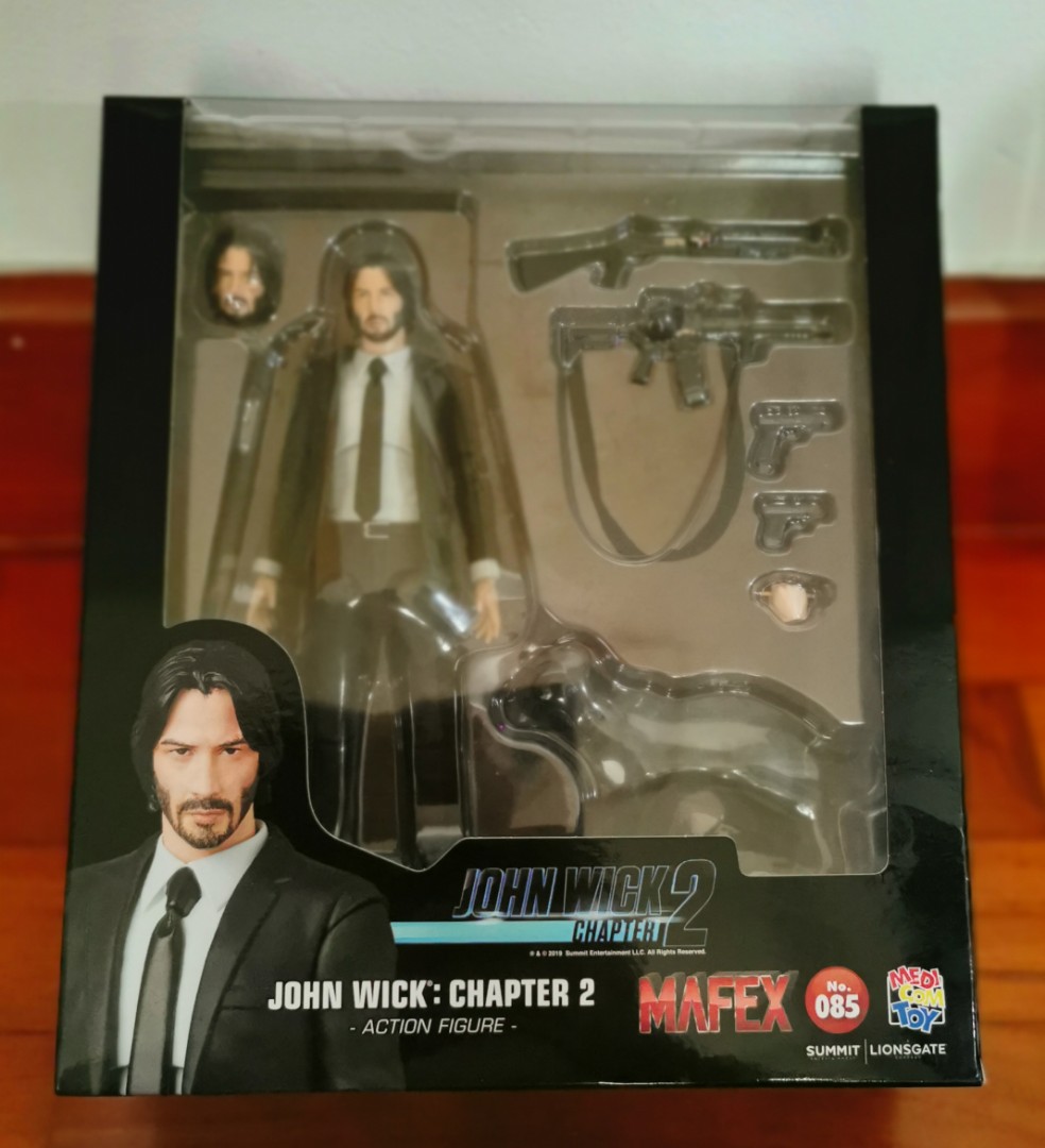 JAPAN IMPORT AUTHENTIC Mafex John Wick Chapter 2 Action Figure - John Wick