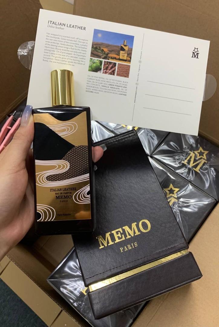 MEMO PARIS ITALIAN LEATHER EDP 75ML, Beauty & Personal Care, Fragrance & Deodorants on Carousell