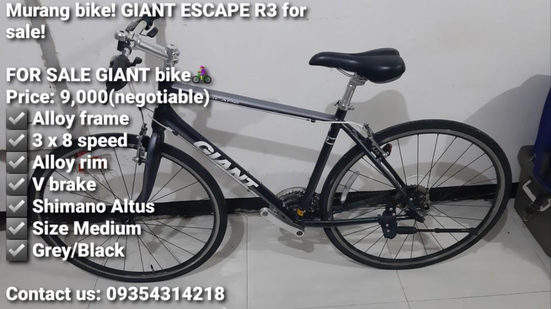 Murang bike! GIANT ESCAPE R3 GREY 