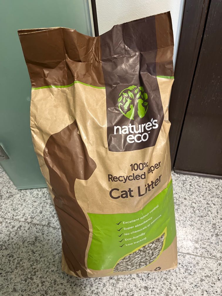 Nature eco cat litter 30 litre x 2 , Pet Supplies, Pet Food on Carousell