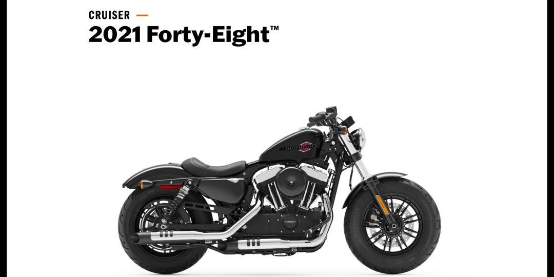 New 2021 Harley Davidson Sportster 48 XL1200X Motorcycles Motorcycles for Sale Class 2 on Carousell