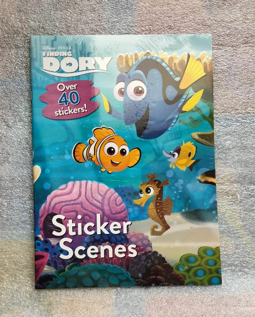 Dory Sticker (NEW) FINDING DORY STICKER BOOK, Hobbies & Toys, Books & Magazines ...