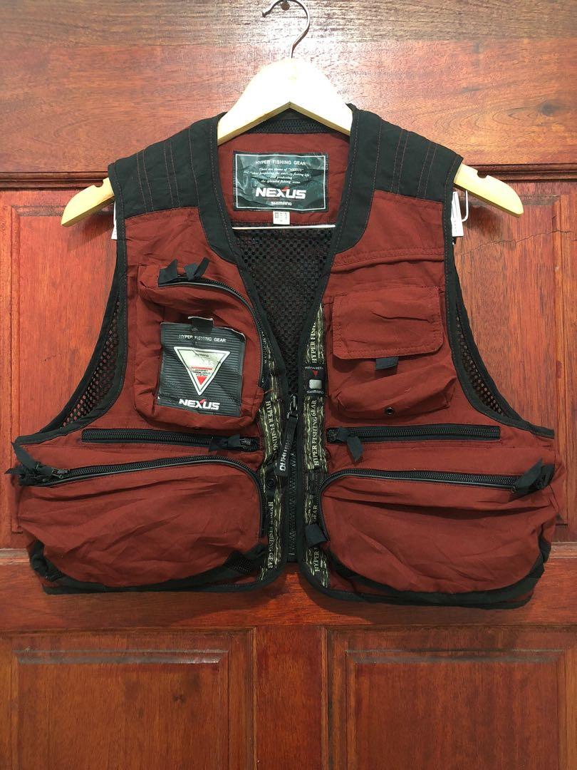 Nexus Shimano Hyper Fishing Gear Vest Jacket, Men's Fashion, Coats