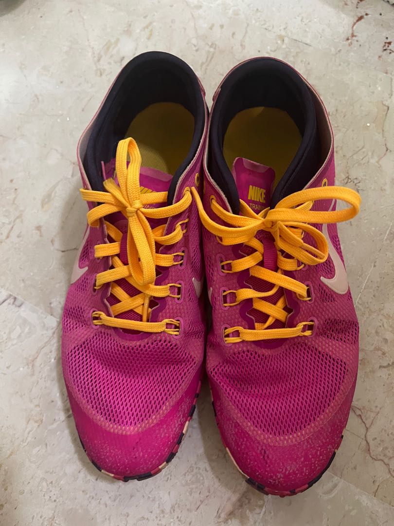 Fuschia pink new arrivals sneakers