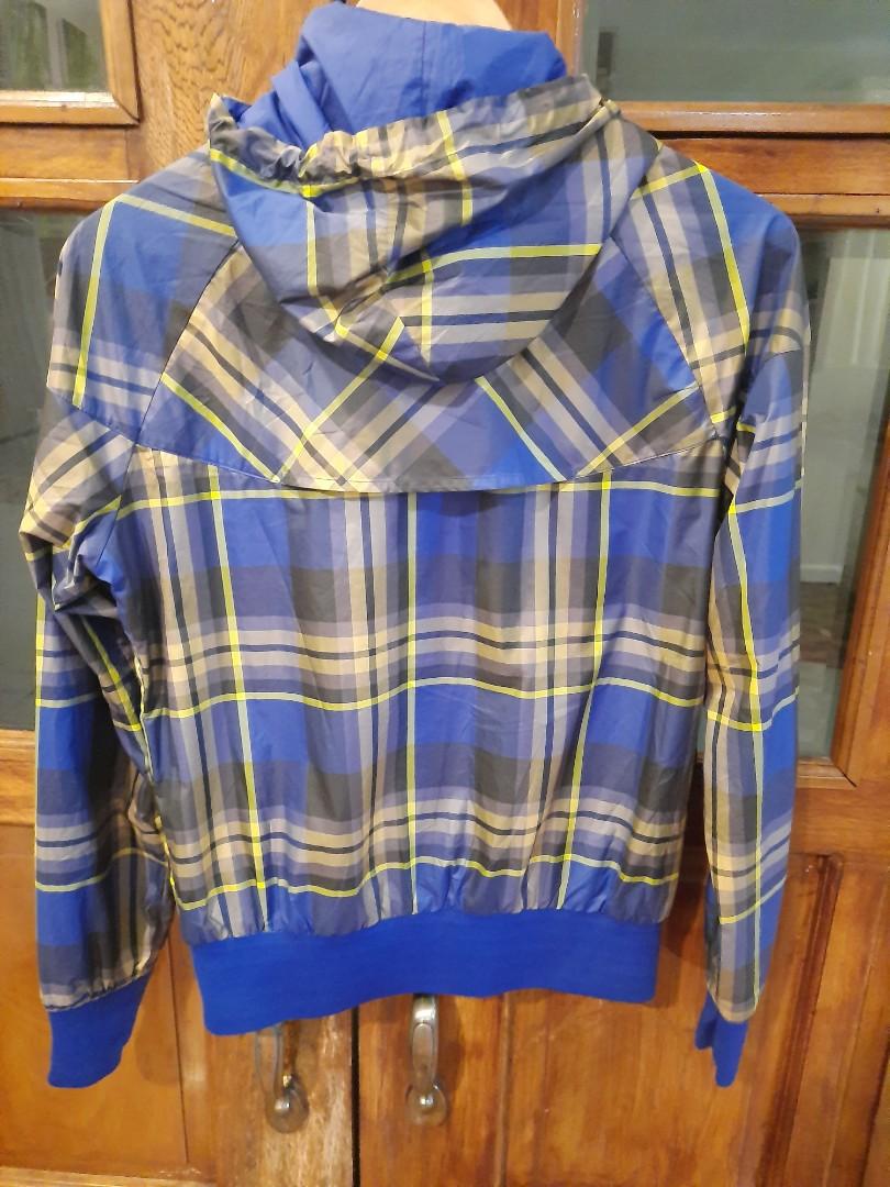 nike plaid hoodie