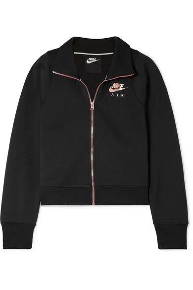 Black and rose gold nike clearance jacket