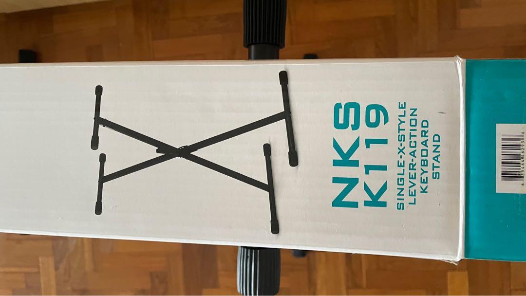 Nomad Keyboard Stand NKS K119, Hobbies & Toys, Music & Media, Music