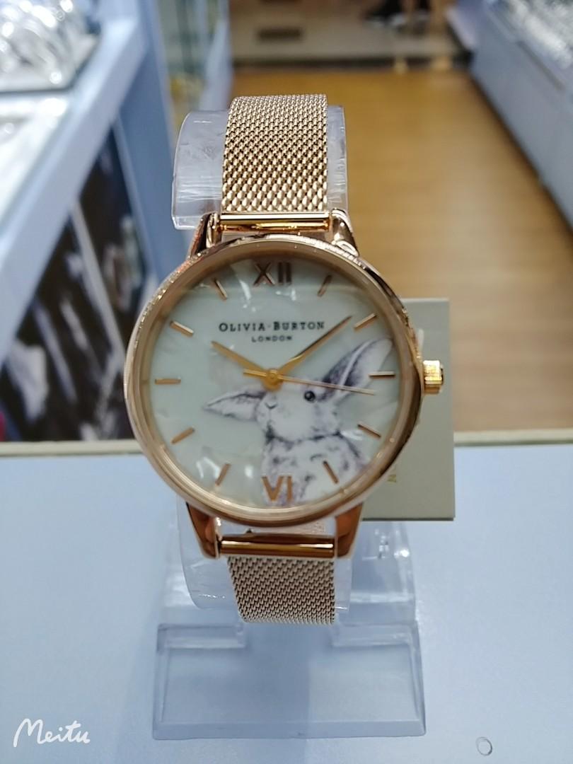 Olivia Burton OB16WL85 Rose Gold 1 year Warranty with Gift box SPECIAL OFFER 30mm Carousell