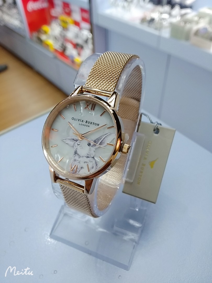 Olivia Burton OB16WL85 Rose Gold 1 year Warranty with Gift box SPECIAL OFFER 30mm Carousell
