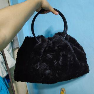 Original Esprit Furry Tote/Handbag