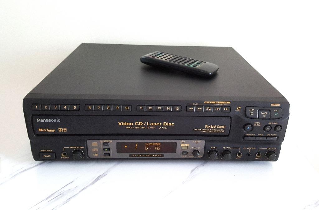 Panasonic LXV880 Multi Laser Disc, LD/VCD/CD Player in Excellent