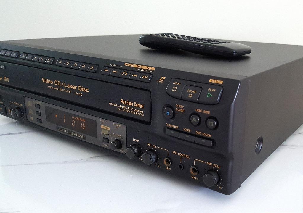 Panasonic LXV880 Multi Laser Disc, LD/VCD/CD Player in Excellent