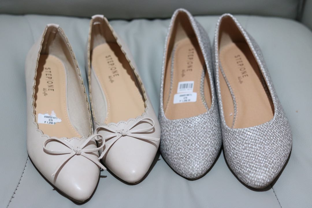 Payless shoes 2025 silver flats