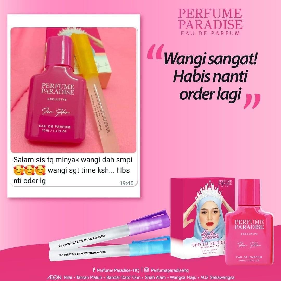 Perfume paradise hotsell bella