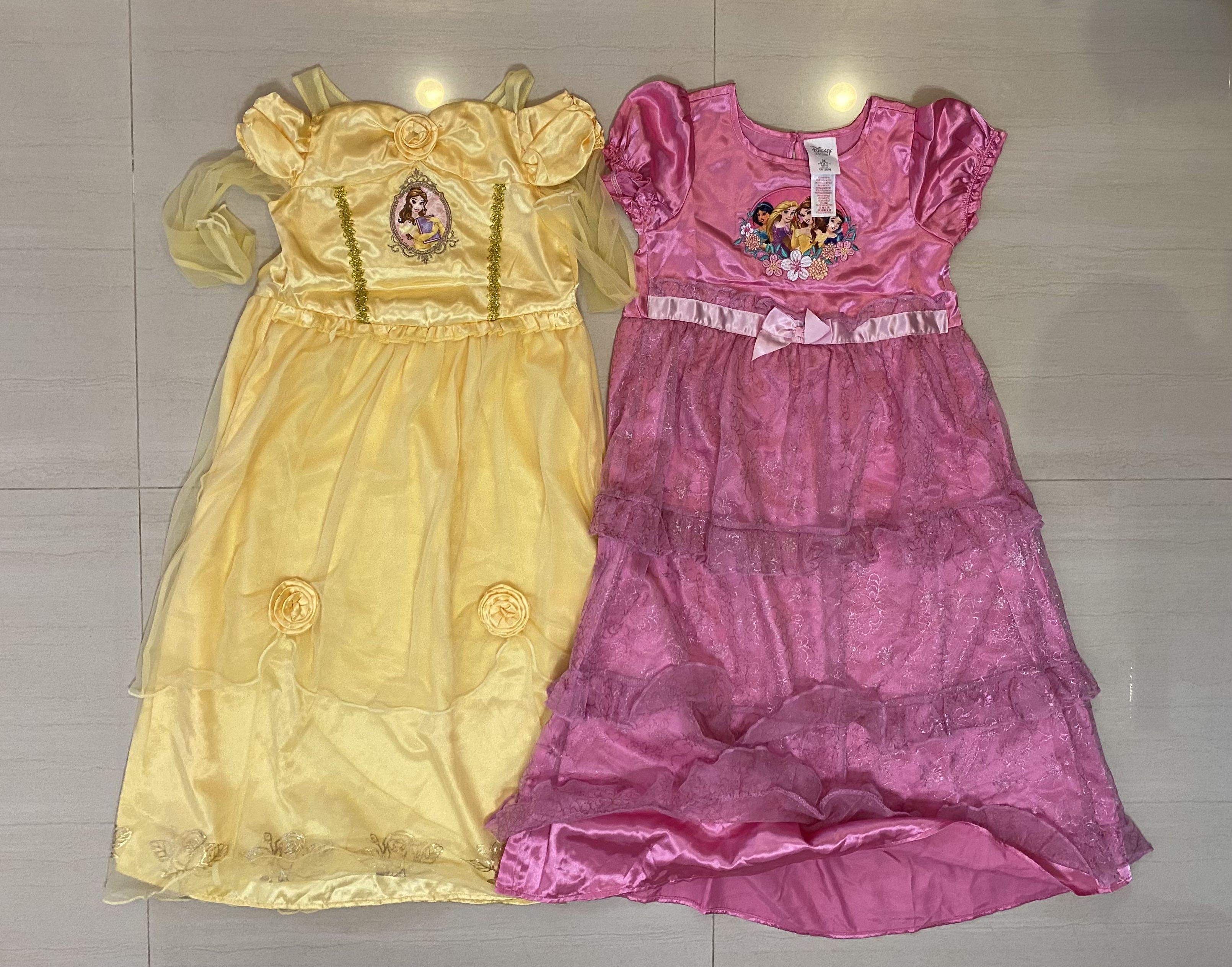 PL Disneystore Princesses Belle Nightgown Costumes 5 6YO