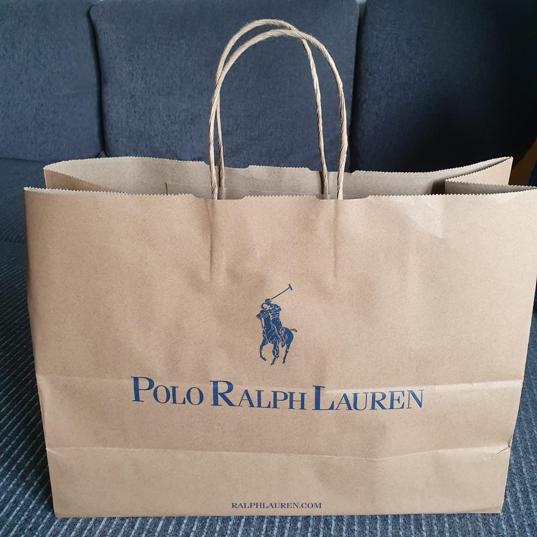 Polo Ralph Lauren Paper Bag, Women's Fashion, Bags & Wallets, Purses &  Pouches on Carousell