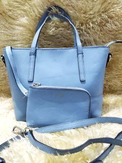 Preloved Sling Bag / Hand Bag By ELLE with pouch
