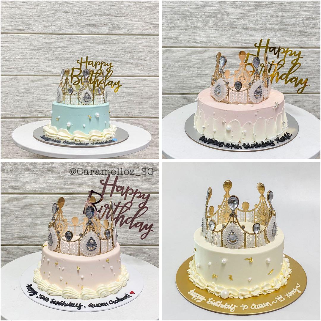 Buy 12 Pieces Crown Cake Topper Crown Cupcake Toppers Princess Mini Crown  Small Princess Headpiece Cake Decoration for Women Lady Girl Bridal Wedding  Baby Shower Decor Birthday Party (Gold) Online at desertcartINDIA