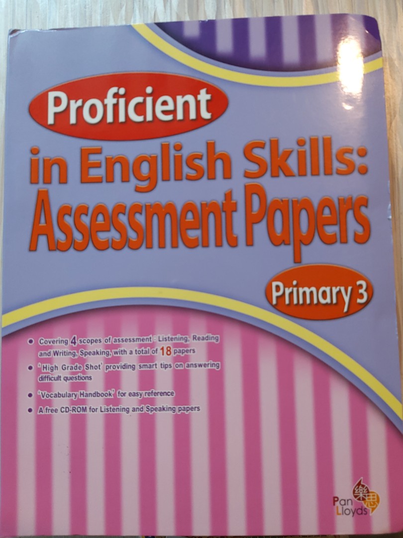 Proficient in English Skills for Primary3 assessment papers