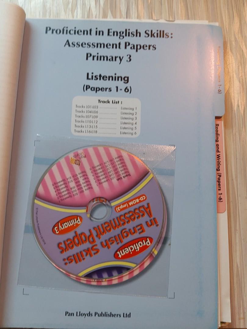 Proficient in English Skills for Primary3 assessment papers