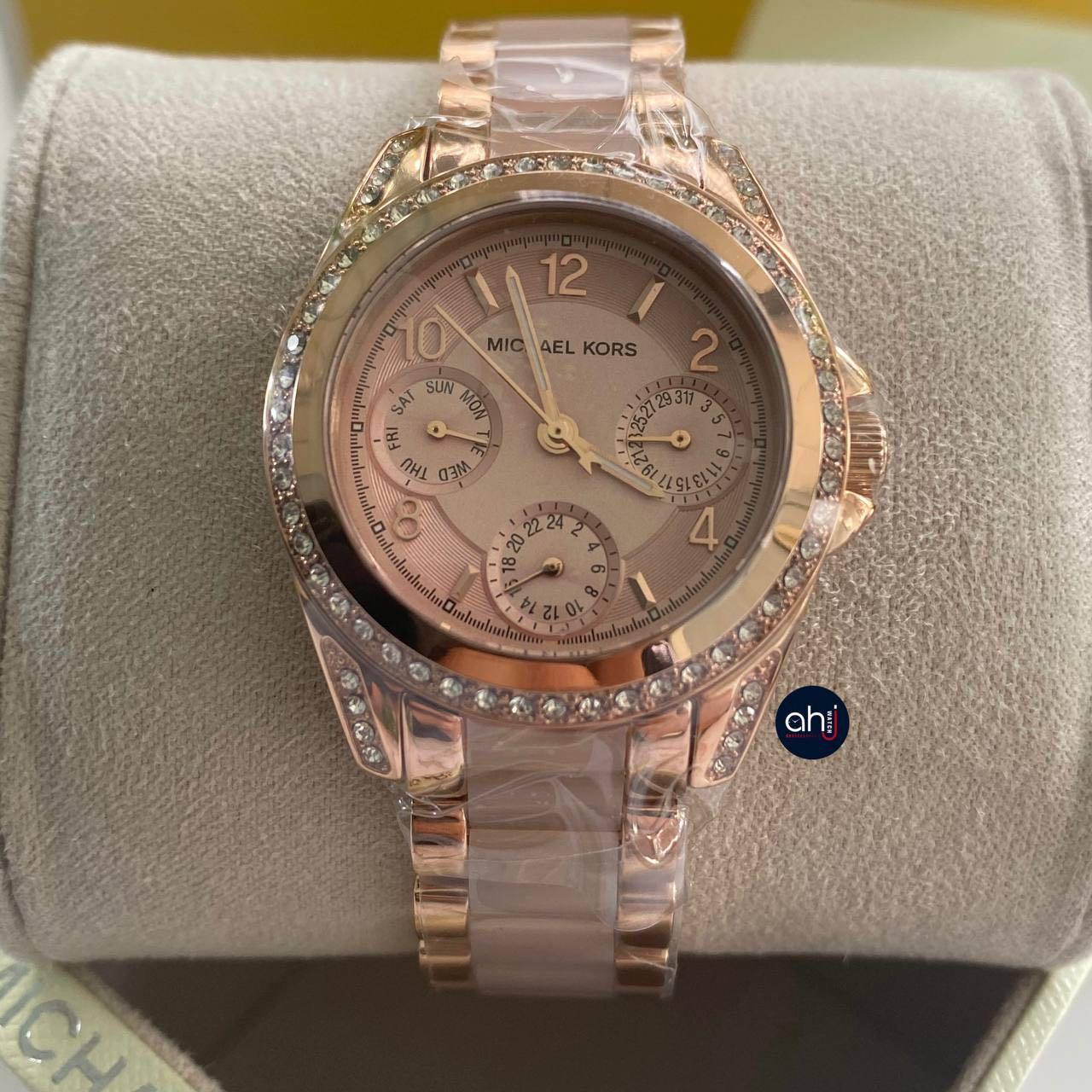 RESTOCK]? ORIGINAL MICHAEL KORS JET BLAIR ROSE DIAL ROSEGOLD LADIES WATCH  MK6175, Women's Fashion, Watches & Accessories, Watches on Carousell