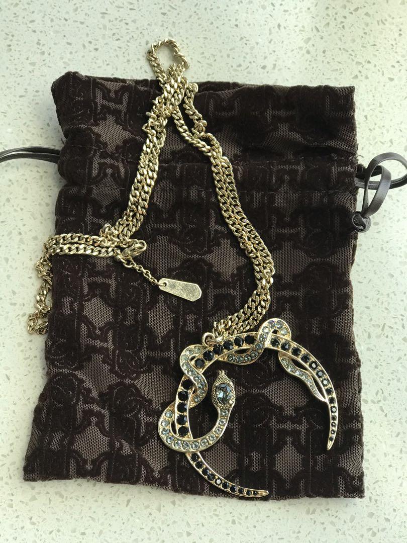 Roberto Cavalli Serpent necklace Women s Fashion Jewelry Organisers Necklaces on Carousell