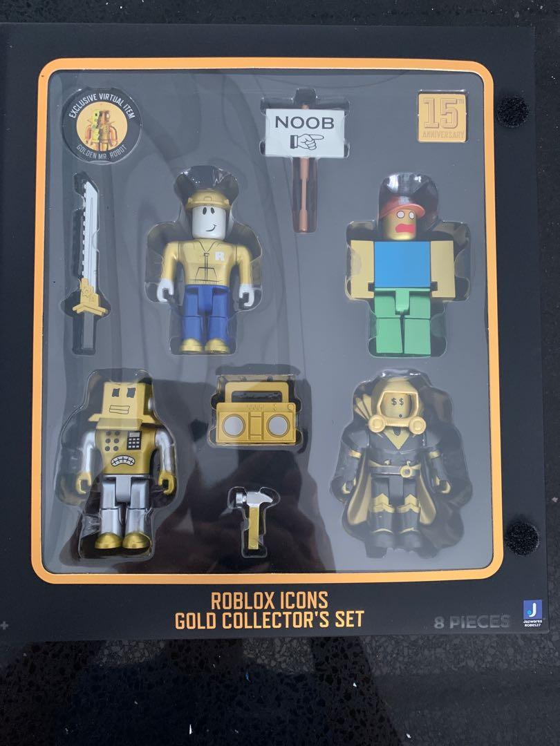 Roblox 15th Anniversary Gold Collector set toy Black Friday